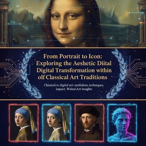 From Portrait to Icon: Exploring the Aesthetic and Digital Transformation of Self-Representation within Classical Art Traditions