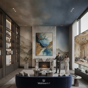 The Art of Bespoke Interiors: Elevating Spaces Through Professional Customization & Masterful Background Transformations at OriginalUniqueArt