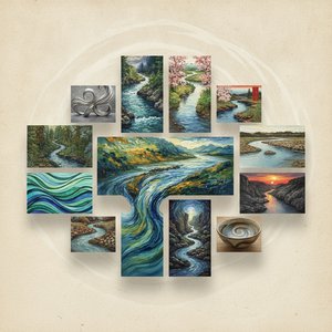 Flowing Masterpieces: 10 Stunning Artworks That Capture the Spirit of Rivers