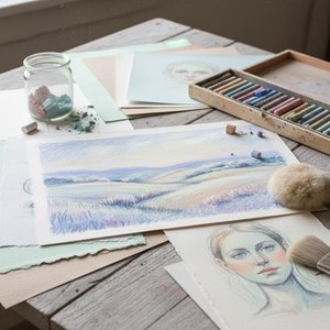 The Magic of Pastel Art: A Guide to Soft Colors and Velvately Textures in Impressionist Masterpieces
