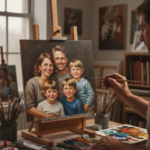 OriginalUniqueArt.com F.A.Q.: How to Commission a Custom Hand-Painted Oil Portrait from Your Photos
