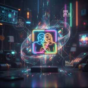 Light Up Your Memories: Transform Any Photo into Vibrant Neon & Holographic Art Instantly