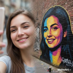From Selfie to Street Art: Transform Your Photos into Iconic Pop Art Masterpieces with OriginalUniqueArt AI