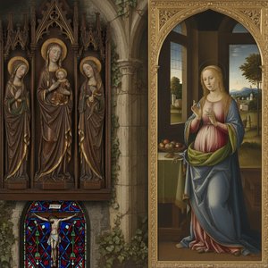 Late Gothic Art: The Divine Transition from Medieval Symbolism to Renaissance Naturalism