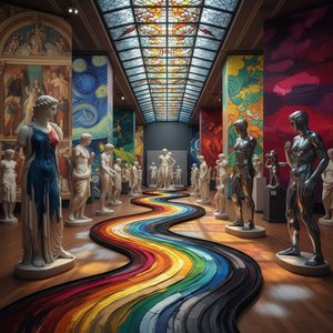 Chromatic Narratives: Exploring the Psychological & Cultural Significance of Color in Art History