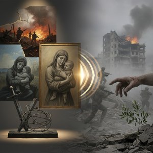 Echoes of Conflict: A Curated Exploration of Art Capturing the Intensity of War and Human Resilience