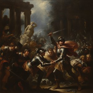 Chiaroscuro & Chaos: The Cinematic Drama of Baroque Realism