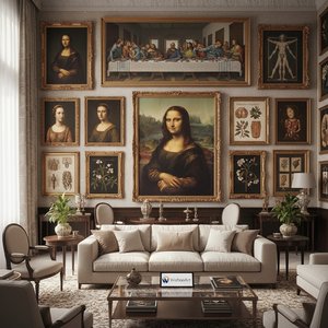 Leonardo Da Vinci's Masterpieces: Explore 25 Iconic Artworks For Your Home | Originaluniqueart