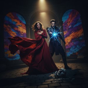 The Allure of Dramatic Art: Exploring Emotional Intensity & Visual Storytelling