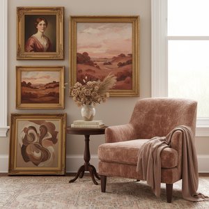 Rosy Brown Hues: 10 Master Paintings & Timeless Decor Ideas |