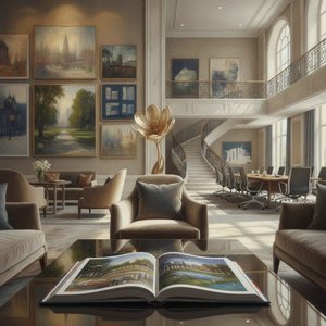 Impressionist Realism: Strategic Art Procurement Solutions for Premium Hotel and Professional Interiors