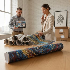 OriginalUniqueArt.com F.A.Q.: Premium Poster Prints – Vivid Colors & Versatile Sizing for Modern Decor