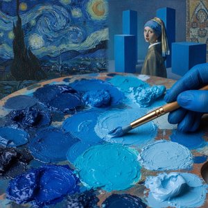 The Power of Blue: A Journey Through Art History's Most Iconic Pigments and Masterpieces
