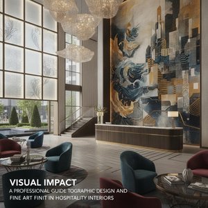 Visual Impact: A Professional Guide to Integrating Graphic Design and Fine Art in Hospitality Interiors
