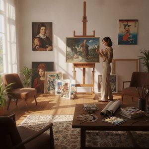 Art Prints vs. Oil Paintings: A Newlywed's Guide to Curating a Timeless Home Collection