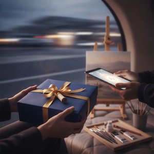 ホテル空間を彩る至高の芸術的贈り物：3週間以内の確実な配達とデジタルモックアップ承認 - Originaluniqueart