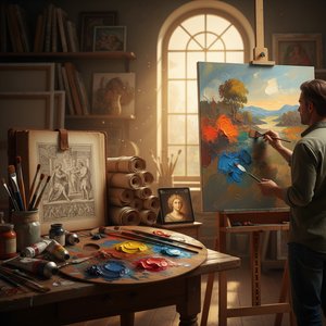 L'Eredità Duratura della Pittura a Olio: Tecnica, Storia e Pratica Contemporanea