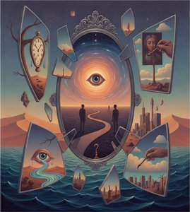 Reflections of Reality: A Journey Through the Surrealist Mastery of Mirror Artworks