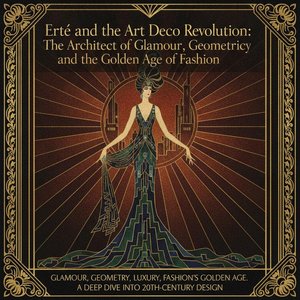 Erté and Art Deco: The Architect of Glamour, Fashion, and the Geometric Soul of Modernity