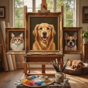 OriginalUniqueArt.com F.A.Q.: Bespoke Pet Portrait Paintings – Hand-Painted Masterpieces of Your Loyal Companions