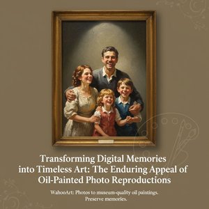 Transforming Digital Memories into Timeless Art: The Enduring Appeal of Oil-Painted Photo Reproductions