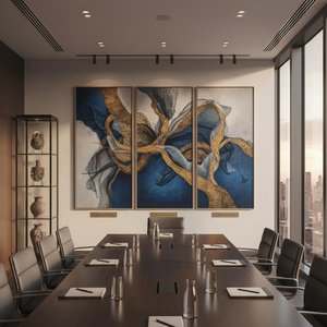 The Curated Identity: Elevating Corporate & Hospitality Spaces with Bespoke Large-Format Artistry