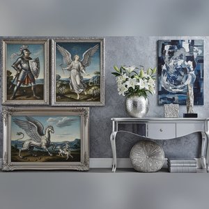 Silver Leaf Masterpieces: 10 Iconic Paintings & Timeless Home Decor Ideas