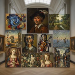 Oil On Board Masters: 10 Paintings That Redefined Art | Originaluniqueart