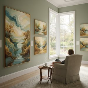 The Soothing Canvas: Exploring the Psychological Impact of Artworks on Relaxation & Well-being