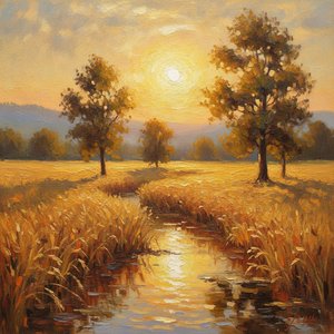 Luminous Gold: Capturing Sunlight and Radiance in Impressionist Masterpieces
