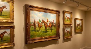Sir Alfred James Munnings: 25 Arcydzieł Malarstwa Koni i Angielskiej Wsi | OriginalUniqueArt.com