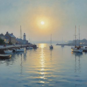 Where Water Meets Light: Discovering the Ethereal Beauty of Impressionist Harbors and Maritime Masterpieces