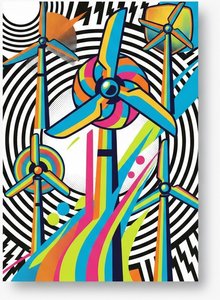 Windmill Vibes: Bold & Graphic Artworks to Level Up Your Space with High-Impact Pop Energy
