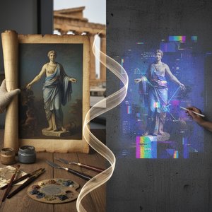 Echoes of the Past: Exploring Historical Artwork Through Reproduction & Contemporary Relevance