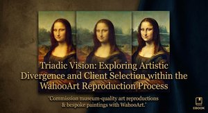 Triadic Vision: Exploring Artistic Divergence and Client Selection within the OriginalUniqueArt Reproduction Process