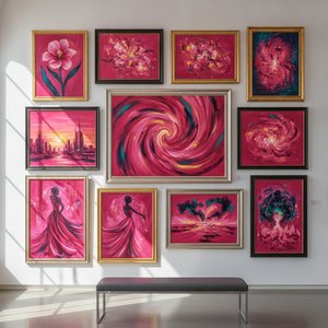 10 Iconic Masterpieces Defined by Vibrant Quinacridone Magenta