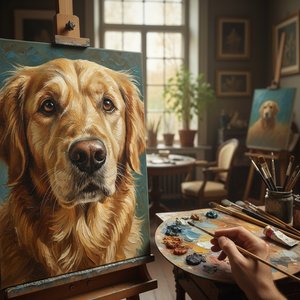 Capture Their Soul: The Art of Bespoke High-Realism Oil Pet Portraits by OriginalUniqueArt Master Artists
