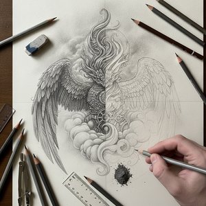 The Alchemy of Carbon: Mastering Depth, Texture, and Precision in the Art of Graphite Drawing