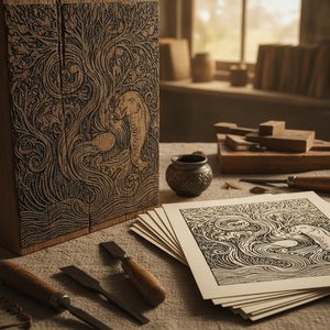 The Soul of the Carved Line: Discovering the Timeless Magic of Japanese Woodblock Prints