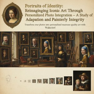 Portraits of Identity: Reimagining Iconic Art Through Personalized Photo Integration – A Study of Artistic Adaptation and Painterly Integrity