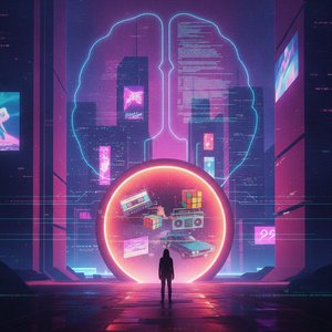 Future Retro: Transform Your Photos into 80s Cyberpunk AI Masterpieces with OriginalUniqueArt's Visionary Tech