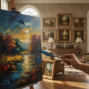 Huile contre Impression Digitale : L'Émotion Véritable dans la Reproduction Artistique