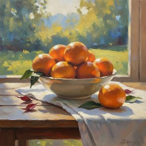 Sun-Drenched Citrus: The Vibrant Beauty of Oranges in Impressionist Masterpieces