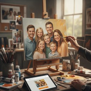 OriginalUniqueArt.com F.A.Q.: Transform Photos into Custom Hand-Painted Masterpieces