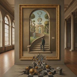 Captivating the Eye: The Sublime Mastery of Trompe l'œil and Optical Illusion Artworks