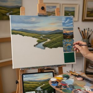 OriginalUniqueArt.com F.A.Q.: Bespoke Background Customization for Your Masterpiece