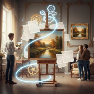 The Art of Anticipation: Navigating Your OriginalUniqueArt Commission Timeline from Digital Mockup to Masterpiece Delivery
