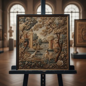 Threads of Elegance: Discovering the Intricate Beauty and Tactile Grandeur of Embroidery in Fine Art History