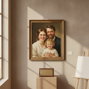 Capturing Kinship: Commission Affordable Oil Portraits as Enduring Family Legacies