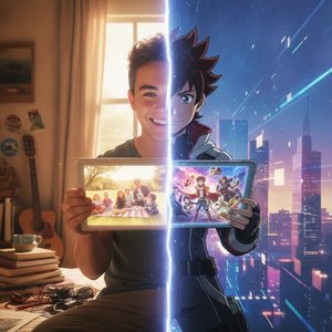 Level Up Your Art: Transform Photos into High-Octane Action Anime Masterpieces with OriginalUniqueArt's AI-Driven Oil Painting Mastery